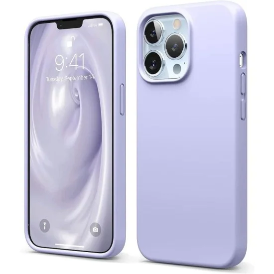 Cover Iphone 13 Pro Silicone Elago Purple